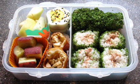 Sijecanjski piknik :D Bento-dinner-sushi