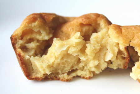 improvised gluten-free pear muffins